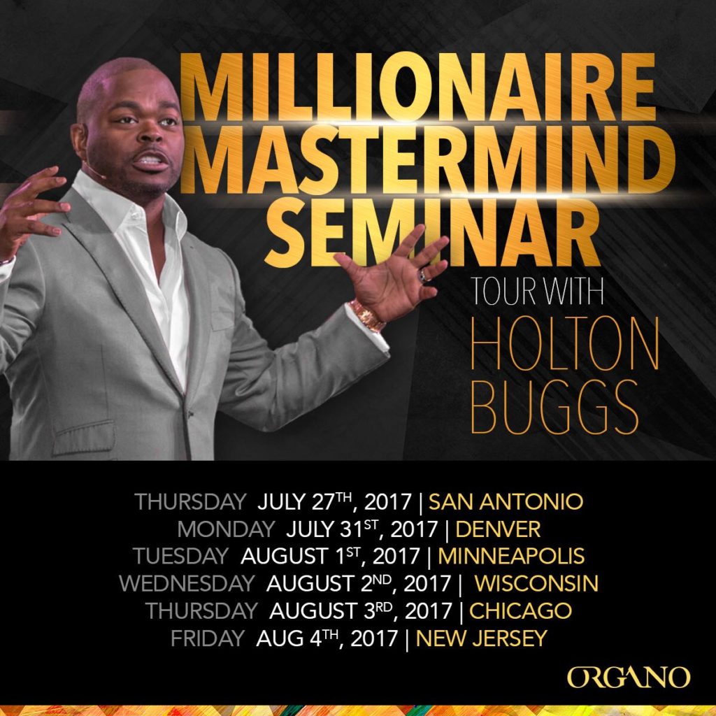 Holton Buggs Hits The Road With His Millionaire Mentorship Seminar ...