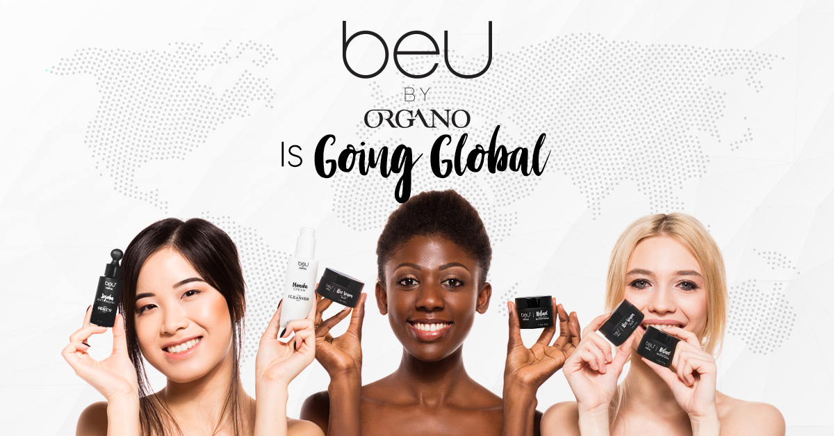 beU by ORGANO launch in Latin America, Asia and Europe