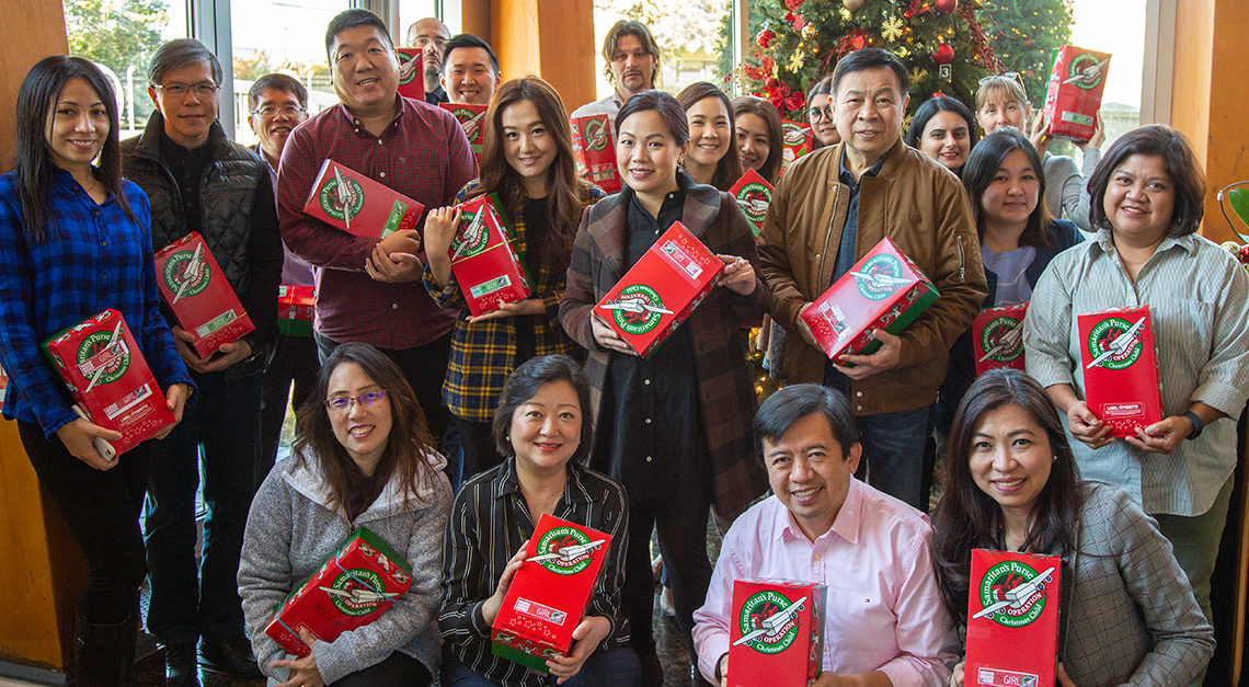 Operation Christmas Child At The OG Headquarters 