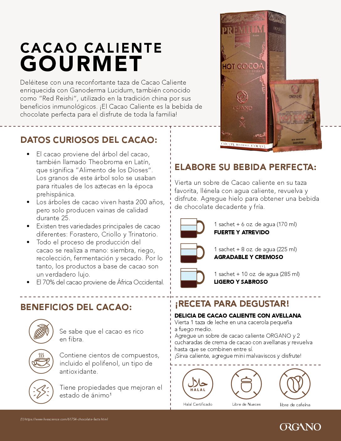 organo hot cocoa SPANISH ORGANO™ Official Blog