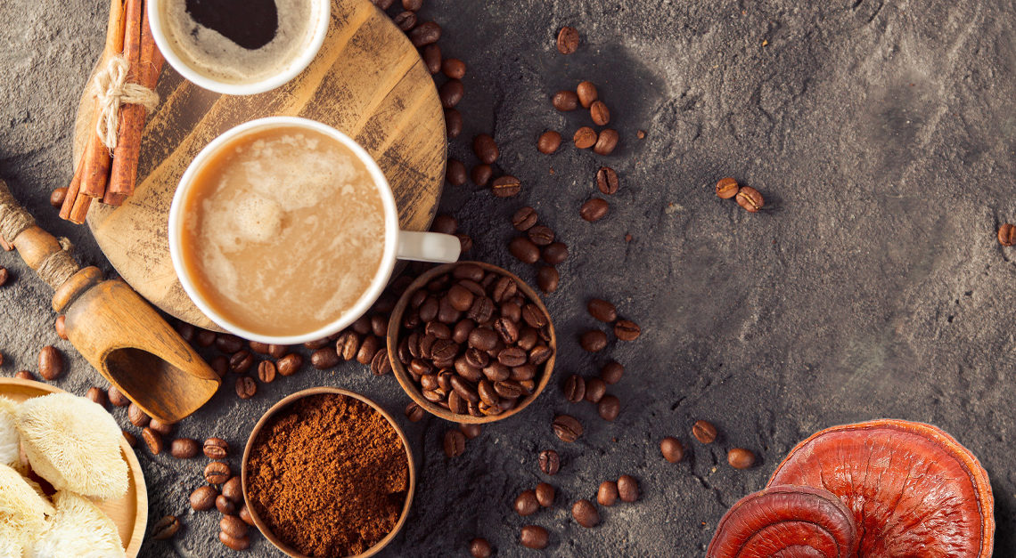 café de hongos